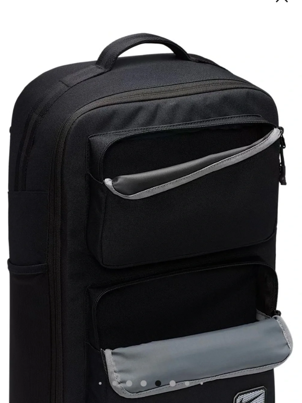 Nike Black Tactical Backpack with Front Organizer Pockets
